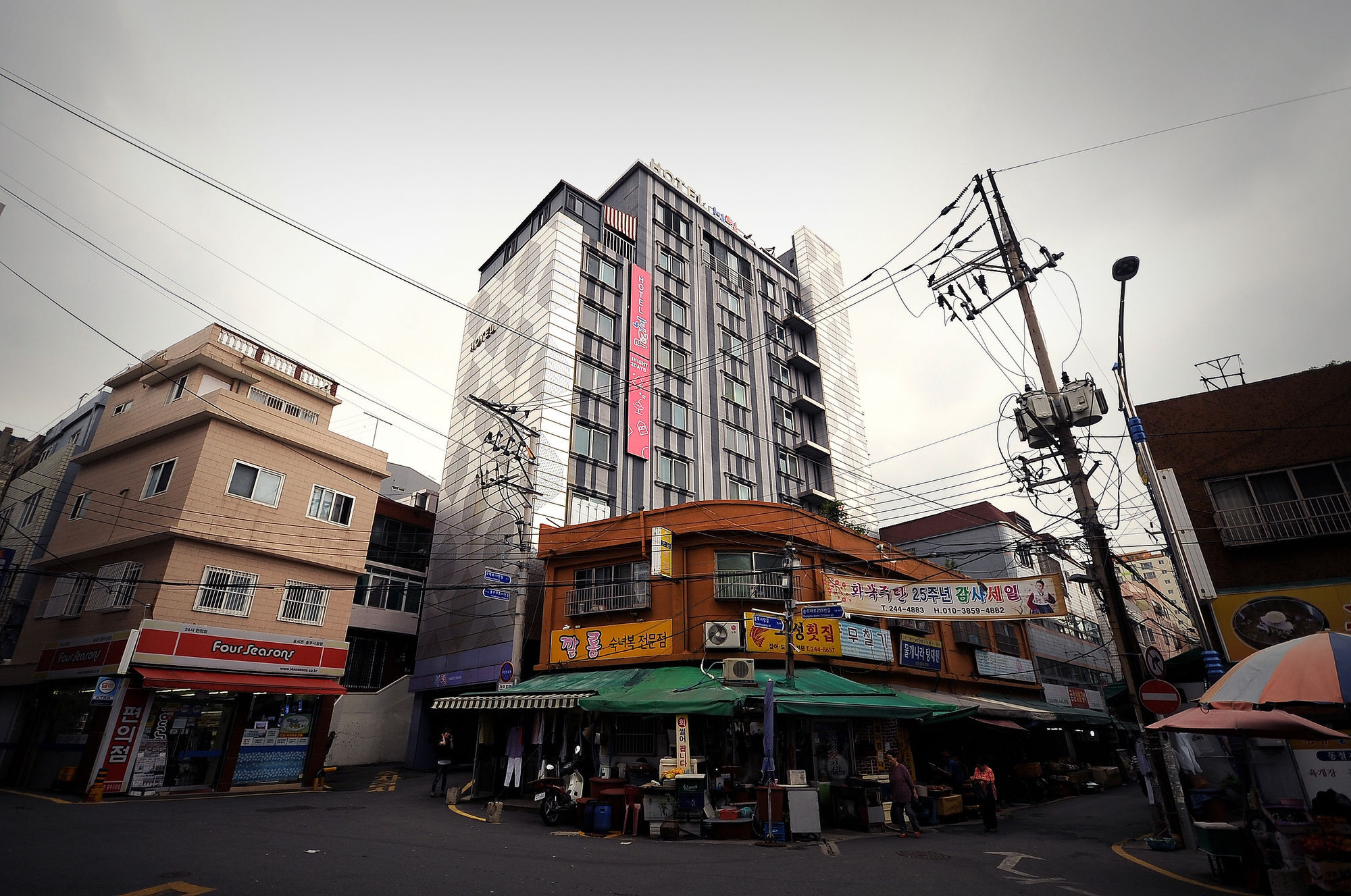 Hotel 1 Night 2 Days Jagalchi Busan Exteriör bild